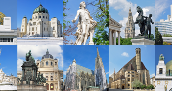 Cuatro lugares de Austria