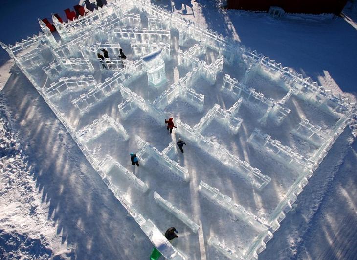 laberinto de Hiielo Alaska