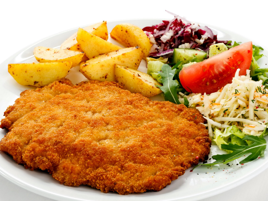 Comida polaca Schabowy