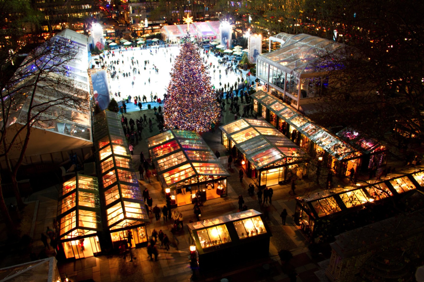 Mercados de Navidad Nueva York